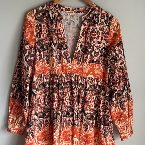 Anthropologie Agua Bendita Elayna Midi Dress Small - Picture 6 of 14